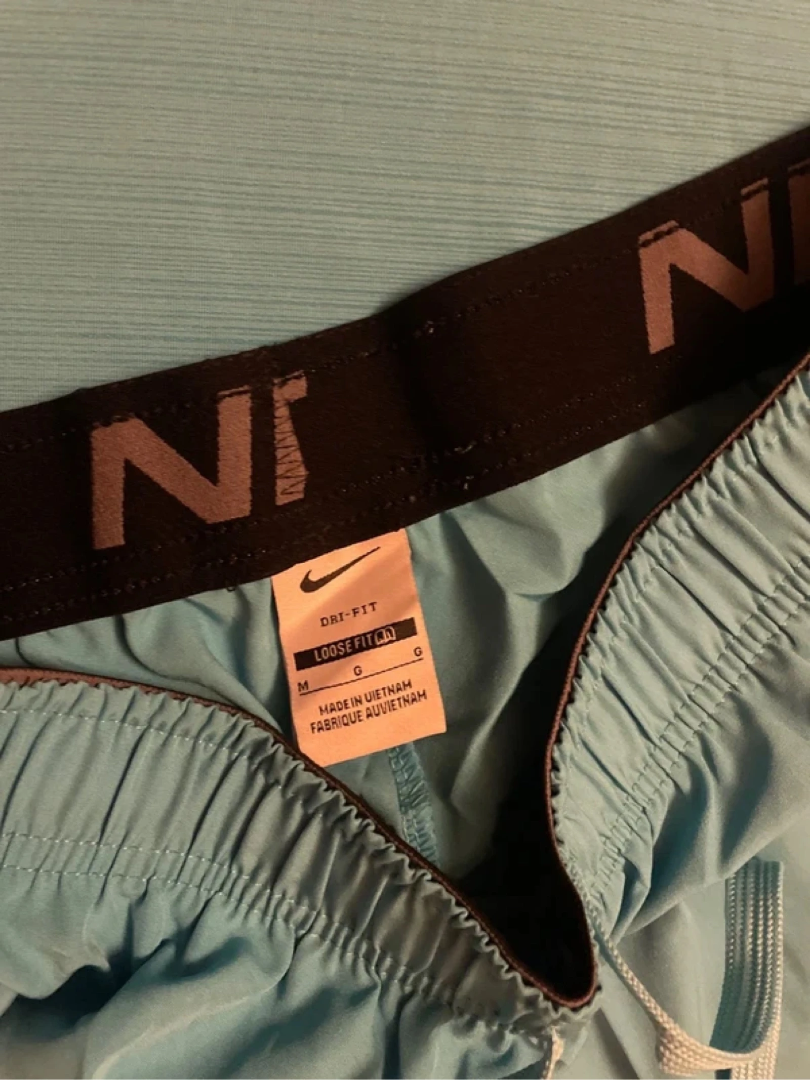 conjunto nike running miller azul (camiseta + short) – photo 5